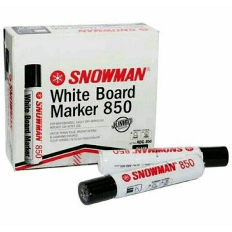 

Spidol Snowman Whiteboard Jumbo 850 / Spidol Besar