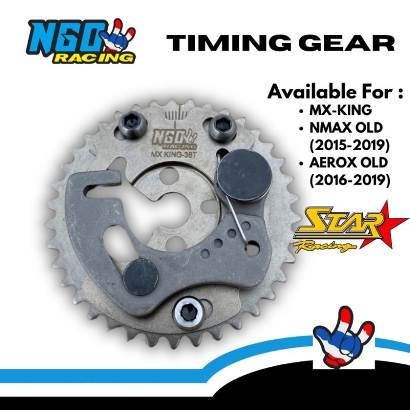 Gigi Sentrik Nmax Old Aerok Old ( 2015-2019)Jupiter Mx King , Gigi Sentrik Geser Jupiter Mx King 38T