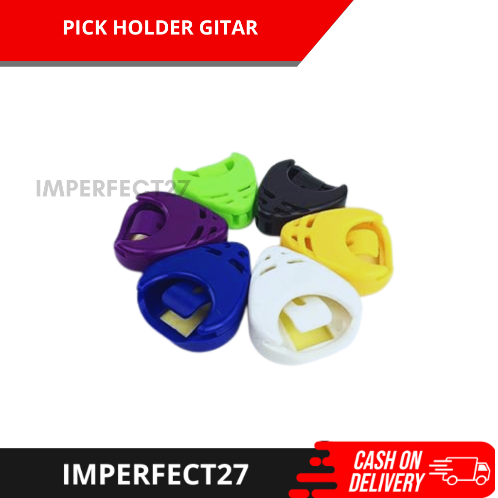 Pick Holder Gitar Tempat Pick Gitar / Pick Holder Premium / PickHolder Gitar