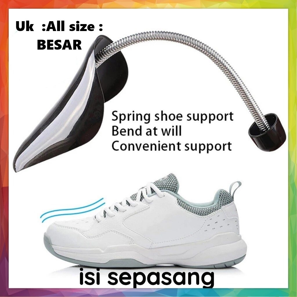 Penyangga Sepatu Spring Shoe Sepatu Futsal sepatu kulit sepatu sport Tree Shoes Saddle Catokan Pembe