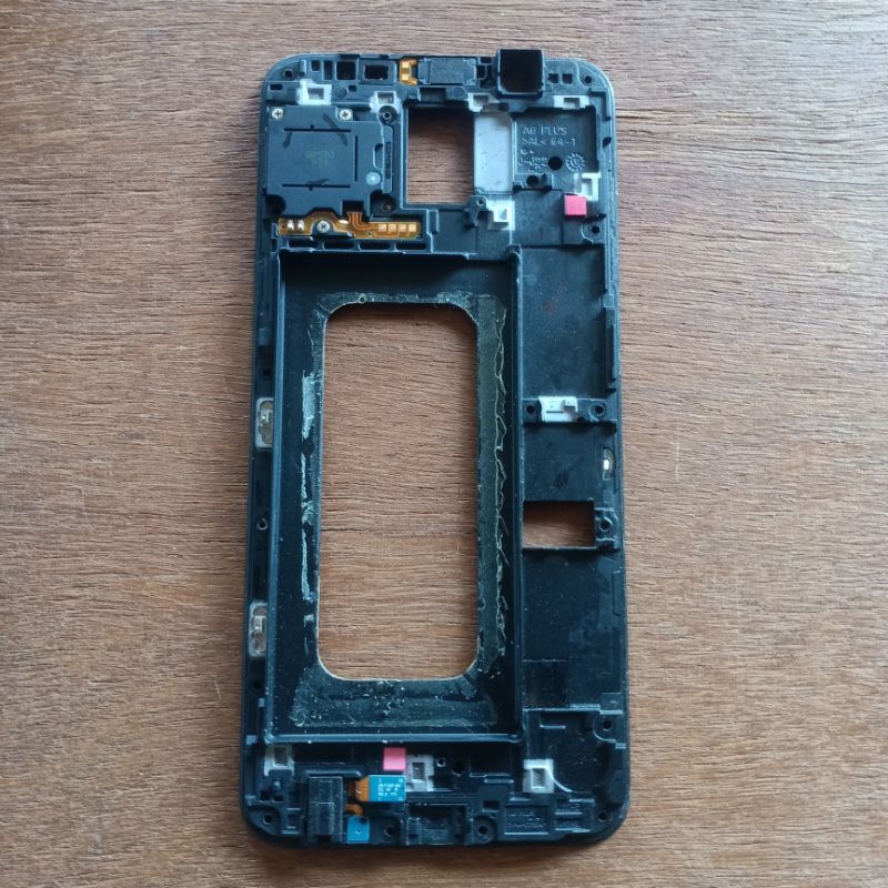 Tulang tengah tatakan lcd Samsung A6 plus A605 original copotan