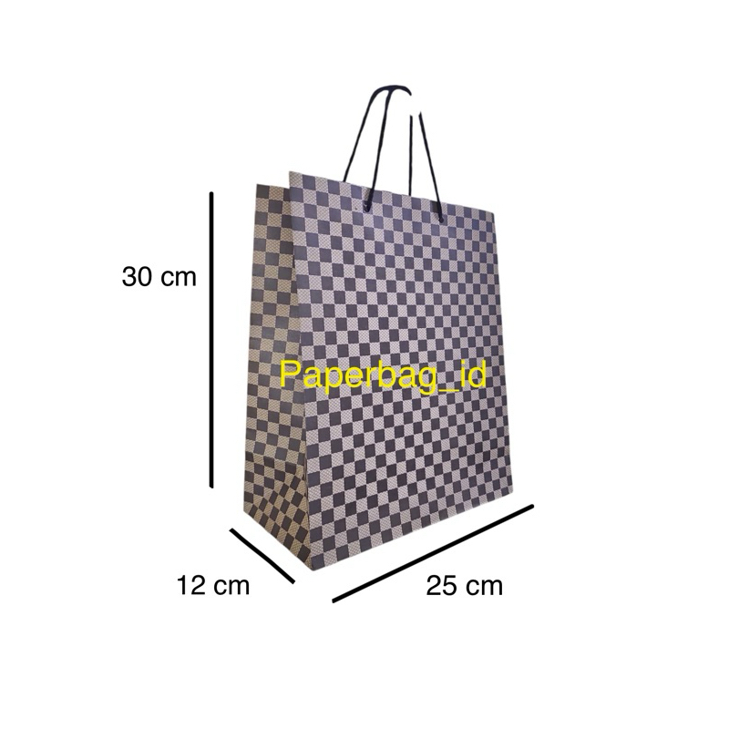 

Paperbag 25x30 motif LV