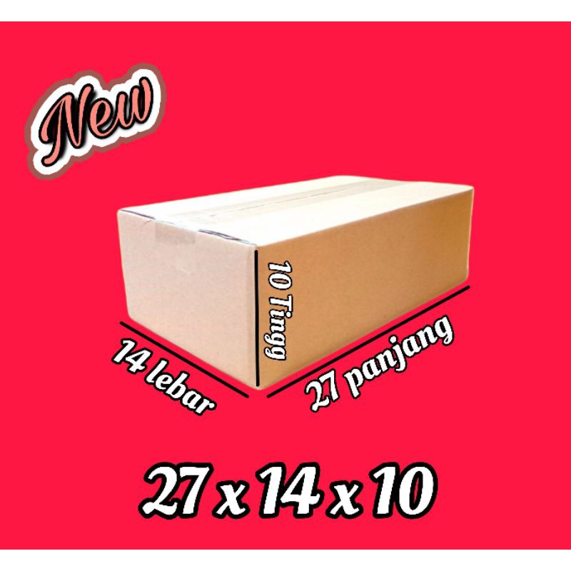 

kardus packing 27x14x10 kardus besar kardus kecil