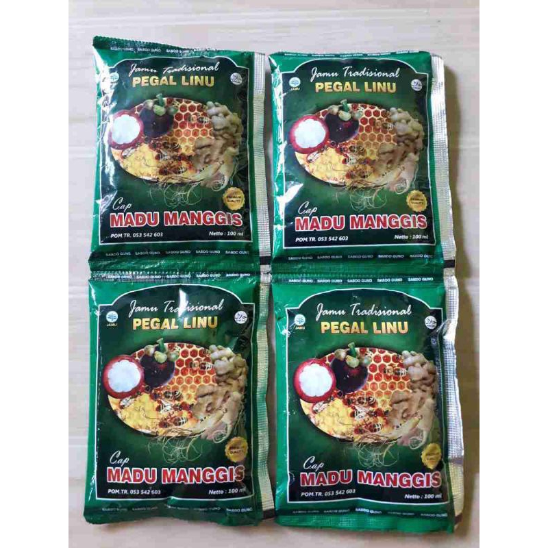 

Jamu Madu Manggis Pegel Linu 6pcs