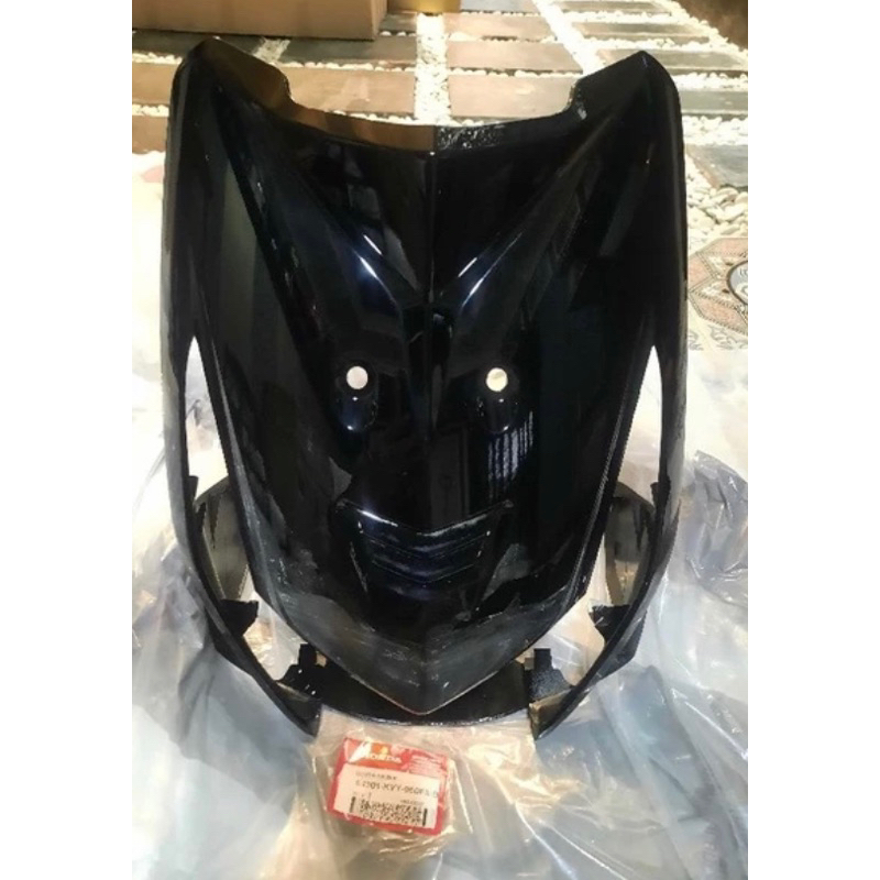 TAMENG DEPAN BEAT KARBU HITAM ORIGINAL AHM 64301 KVY 960FMB