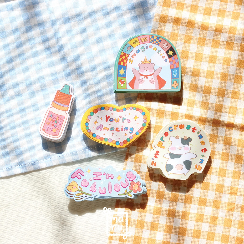 

[NEW] New Sticker Collection | Die Cut Single Stickers by Marutani