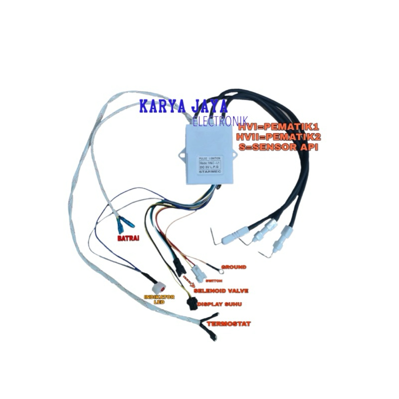 Modul Water Heater Pemantik Pemanas Air Gas Lpg Pulse Ignition Niko