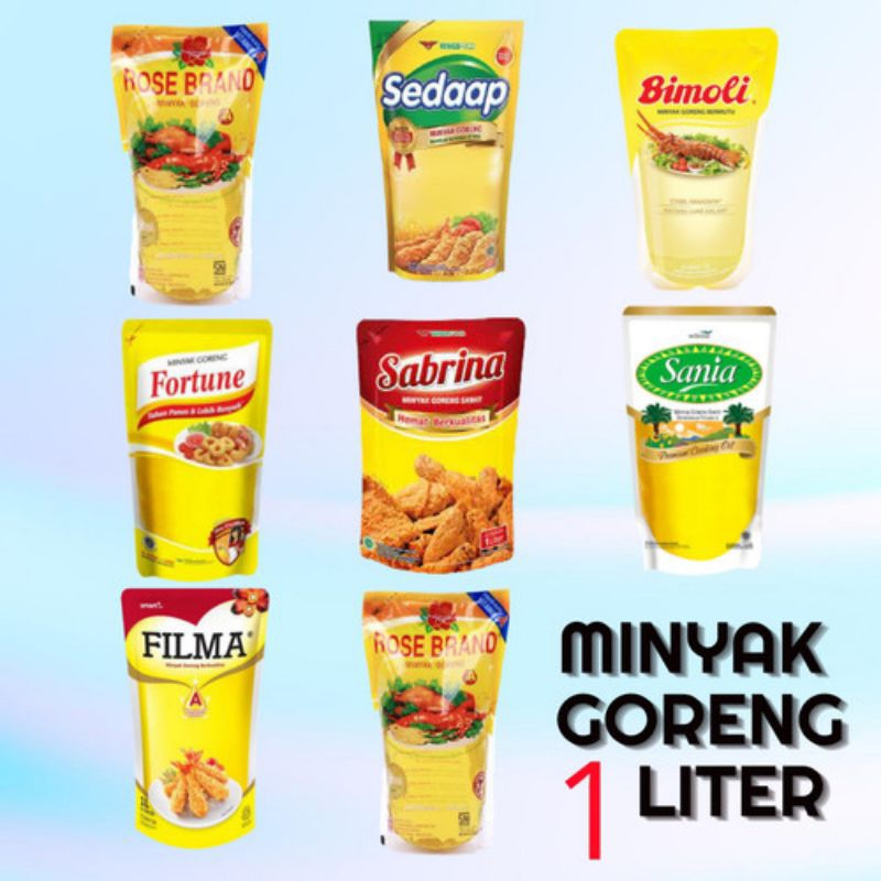 

Minyak Goreng All Varian Merk 1 L