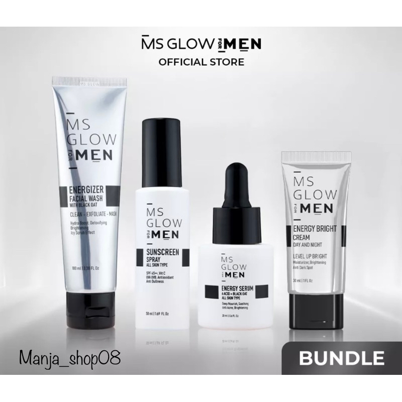 MS GLOW MAN - PAKET BASIC MS GLOW FOR MAN