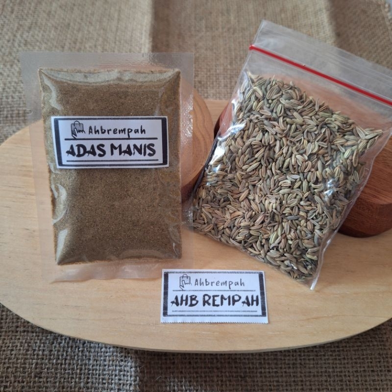 

Adas manis, flanel sedds, adas manis bubuk 15gr