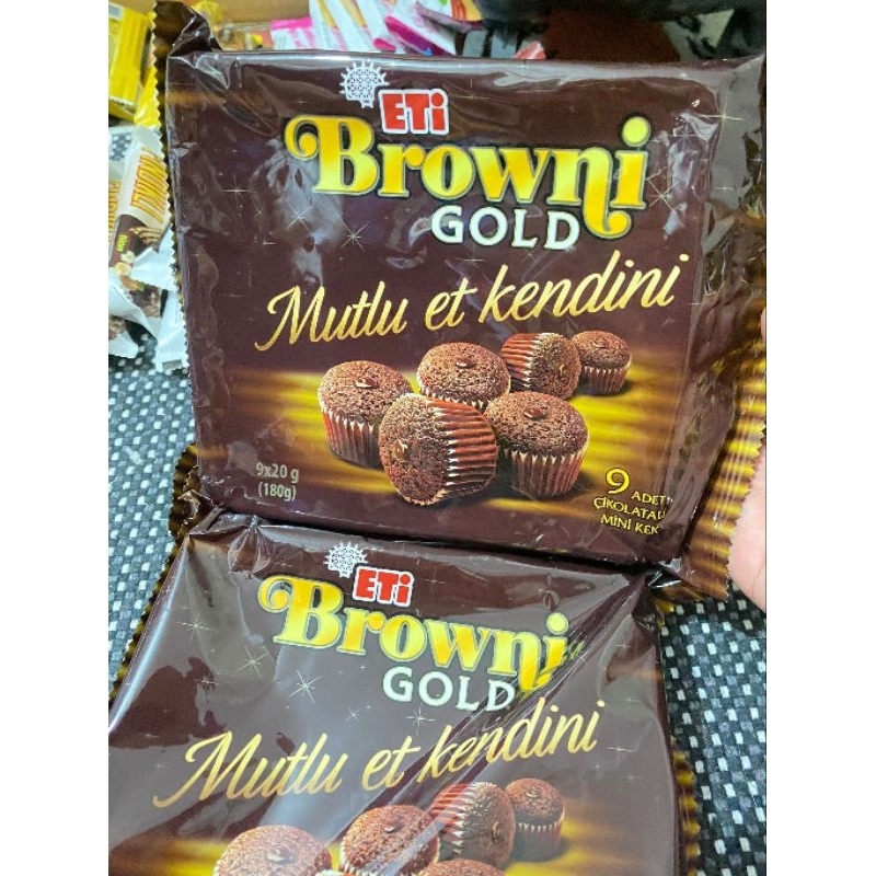 

eti brownis Gold turki isi 9pcs /pack