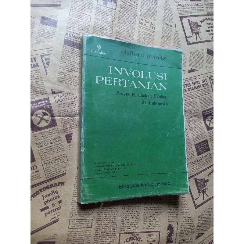 Involusi pertanian - Clifford Geertz