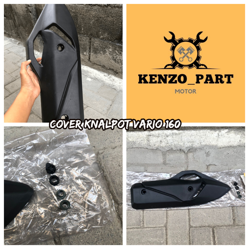 PELINDUNG KNALPOT VARIO 160 POLOS // COVER TUTUP KNALPOT VARIO 160 2022