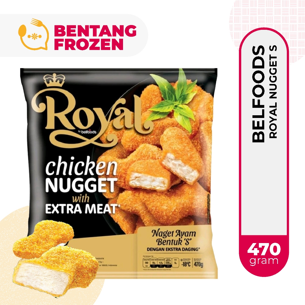 

Belfoods Royal Nugget S Extra Meat 470gr