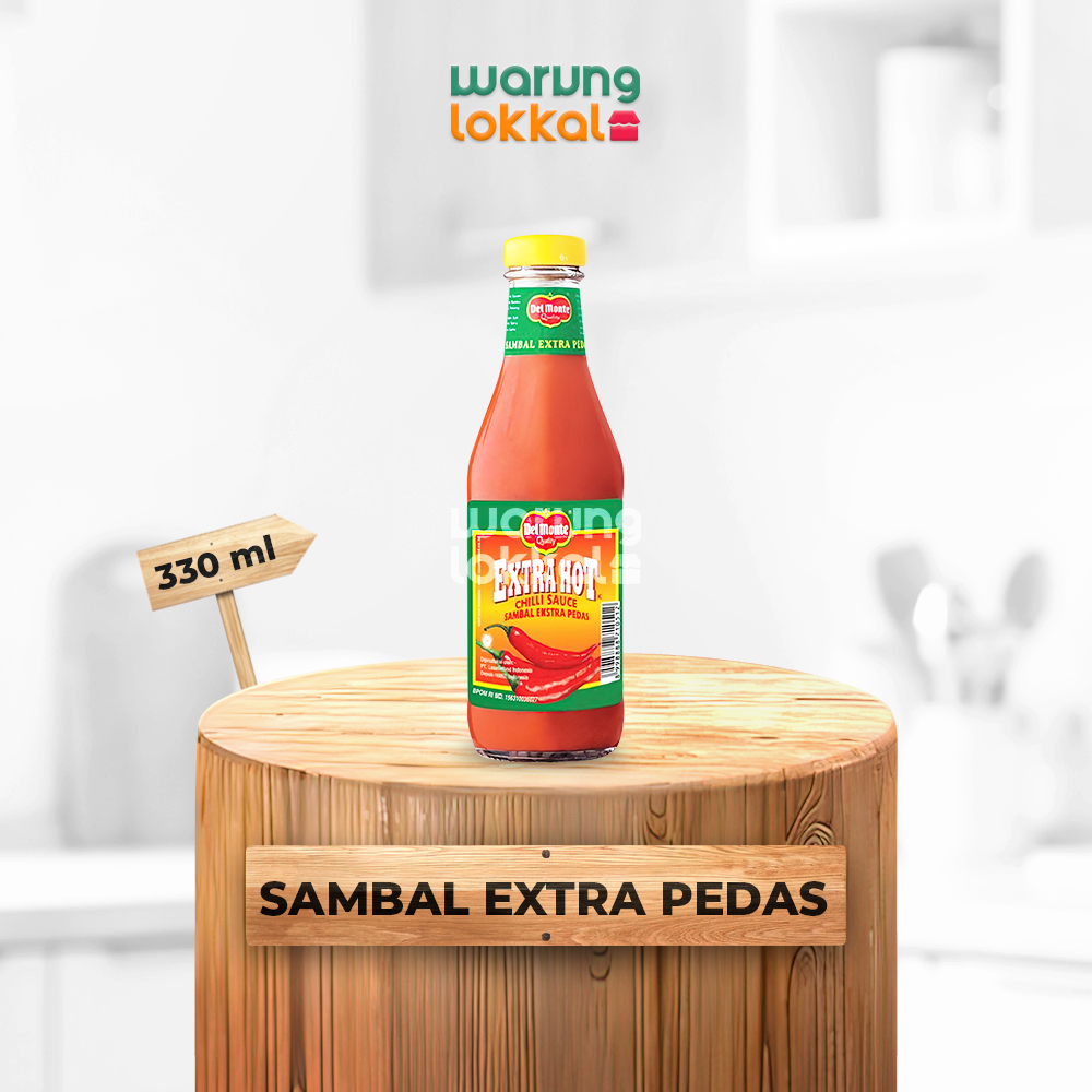 

Del Monte Extra Hot Chili Sauce 330ml - Warung Lokkal