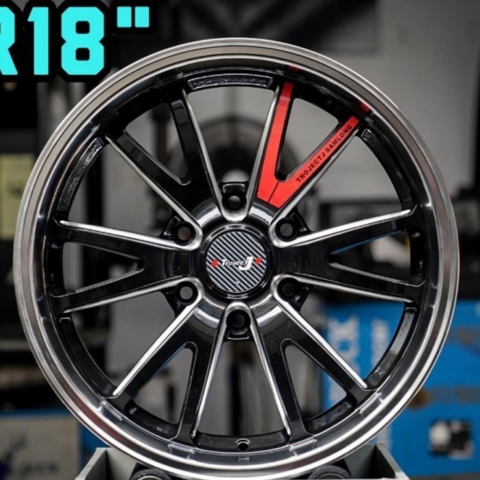 velg Pajero Fortuner Triton Hilux velg racing mobil 18 SAMLONG JF R18