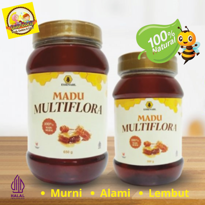 

Madu Murni Multiflora Asli 100% Alami - Duo Bocil Snack