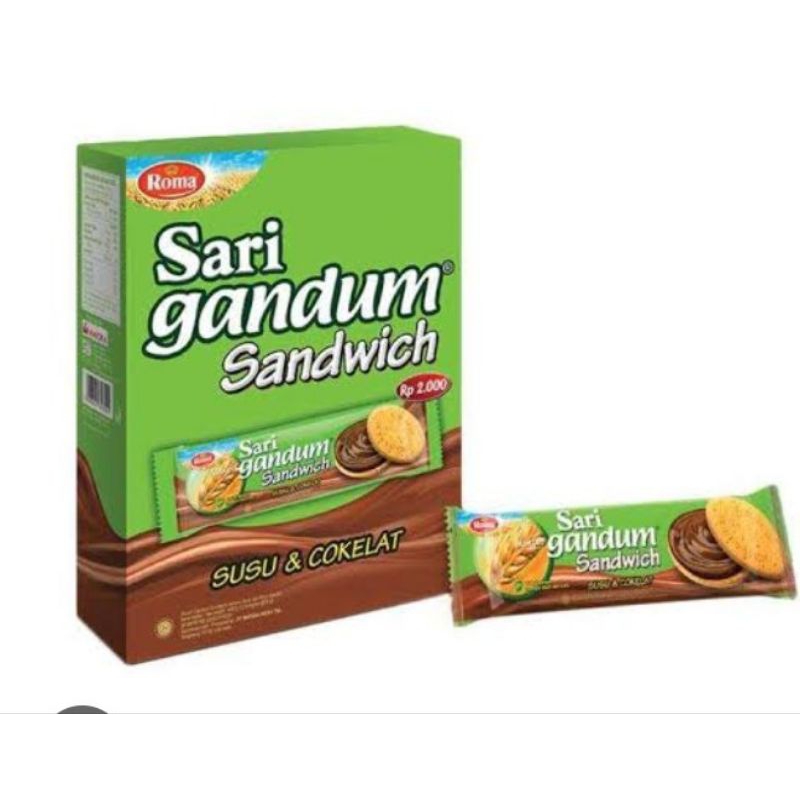 

ROMA SARI GANDUM (1 BOX ISI 12 PCS)
