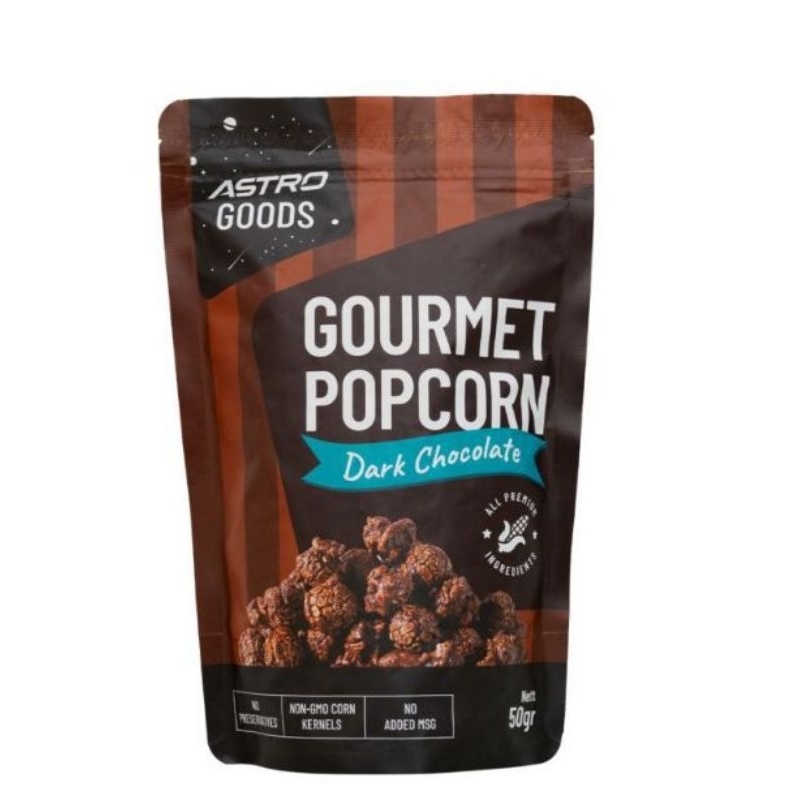 

Gourmet popcorn dark chocolate