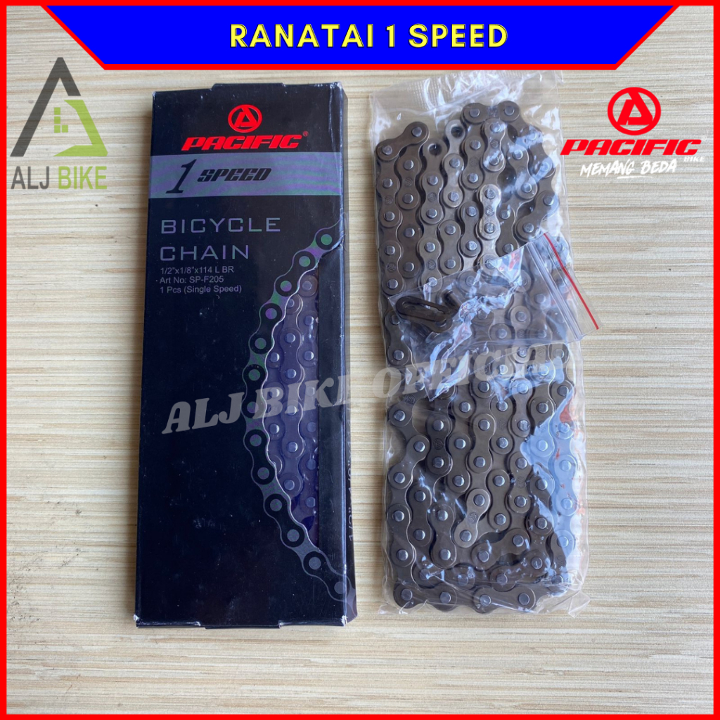 PACIFIC Rantai Rante Sepeda Anak Bmx Dewasa 1 Speed Single