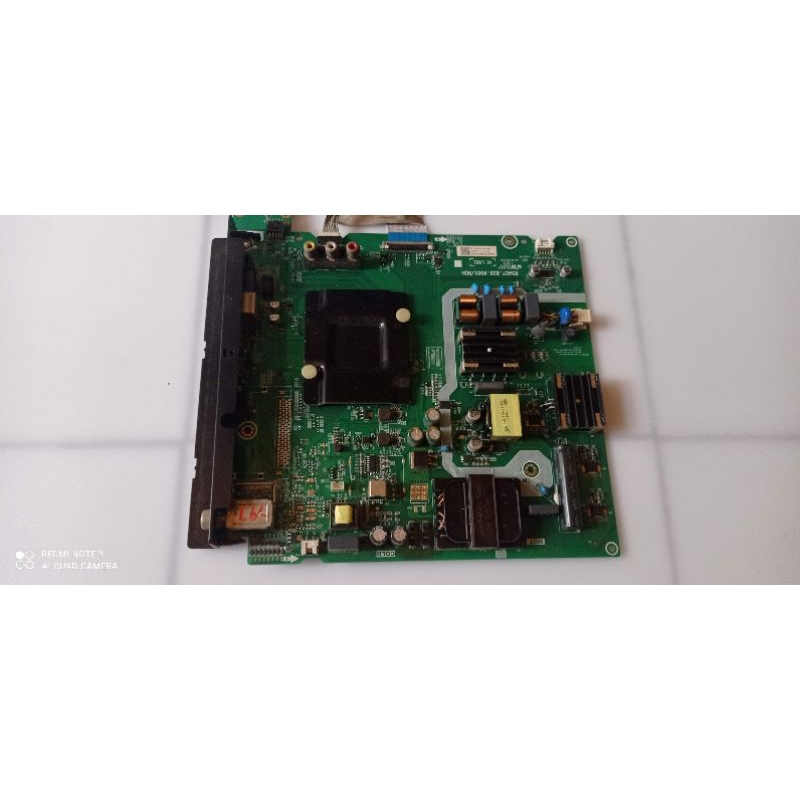 Mesin MB Mainboard Tv Lcd Led Hisense 49E5600EA Smart TV Remote ada Normal