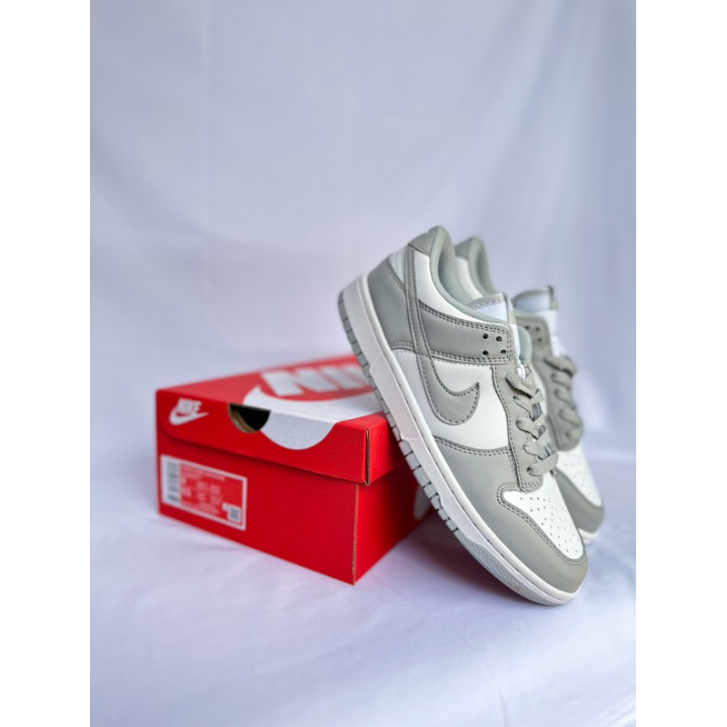 [BARU] Nike Sb Dunk Low Grey Fog White dd1391-103 Bnib Made In Vietnam
