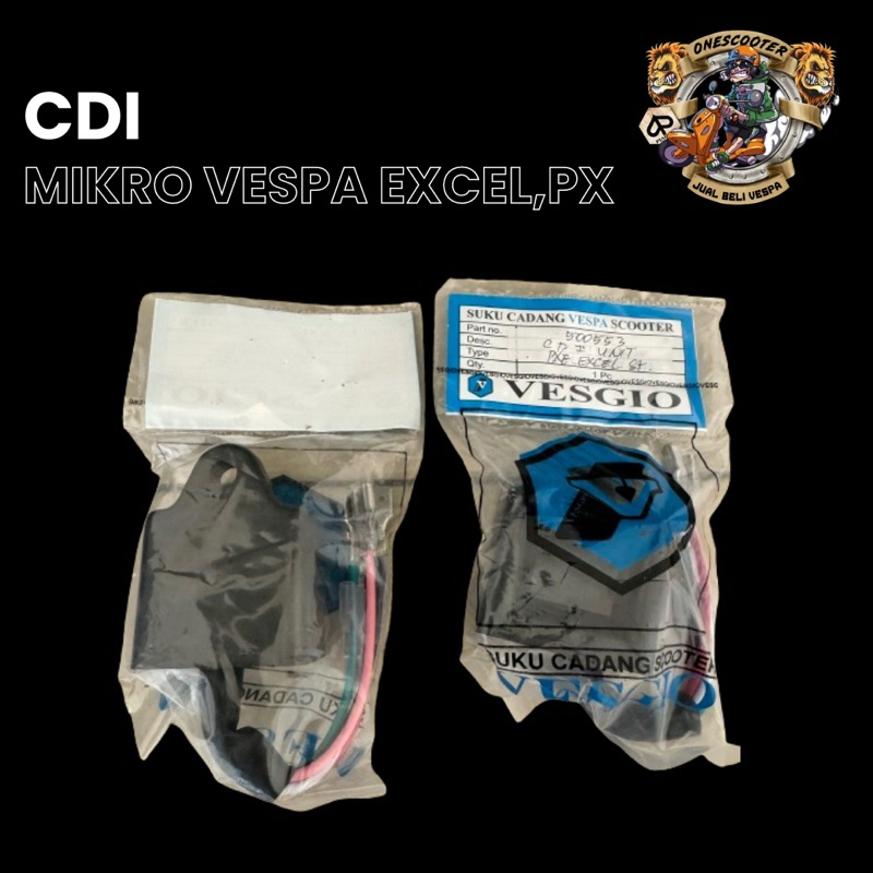 Cdi Vesgio Micro Komputer Vespa Excel , Exclusive , Px