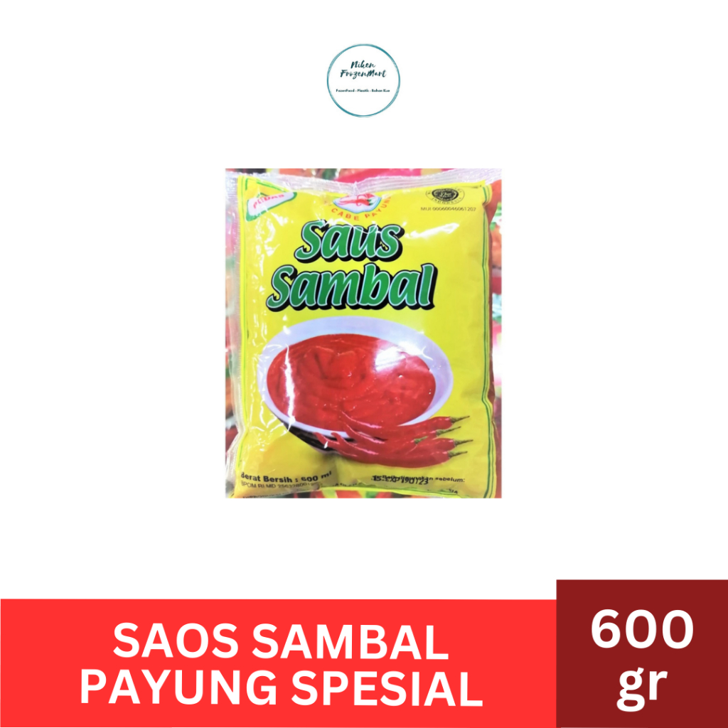 

Saos Sambal Payung Spesial 600gr