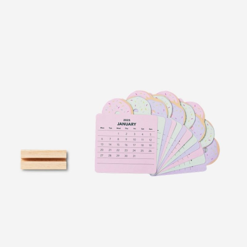 

FLYING TIGER FTC DONUT DESK CALENDAR 2025 KALENDER MEJA