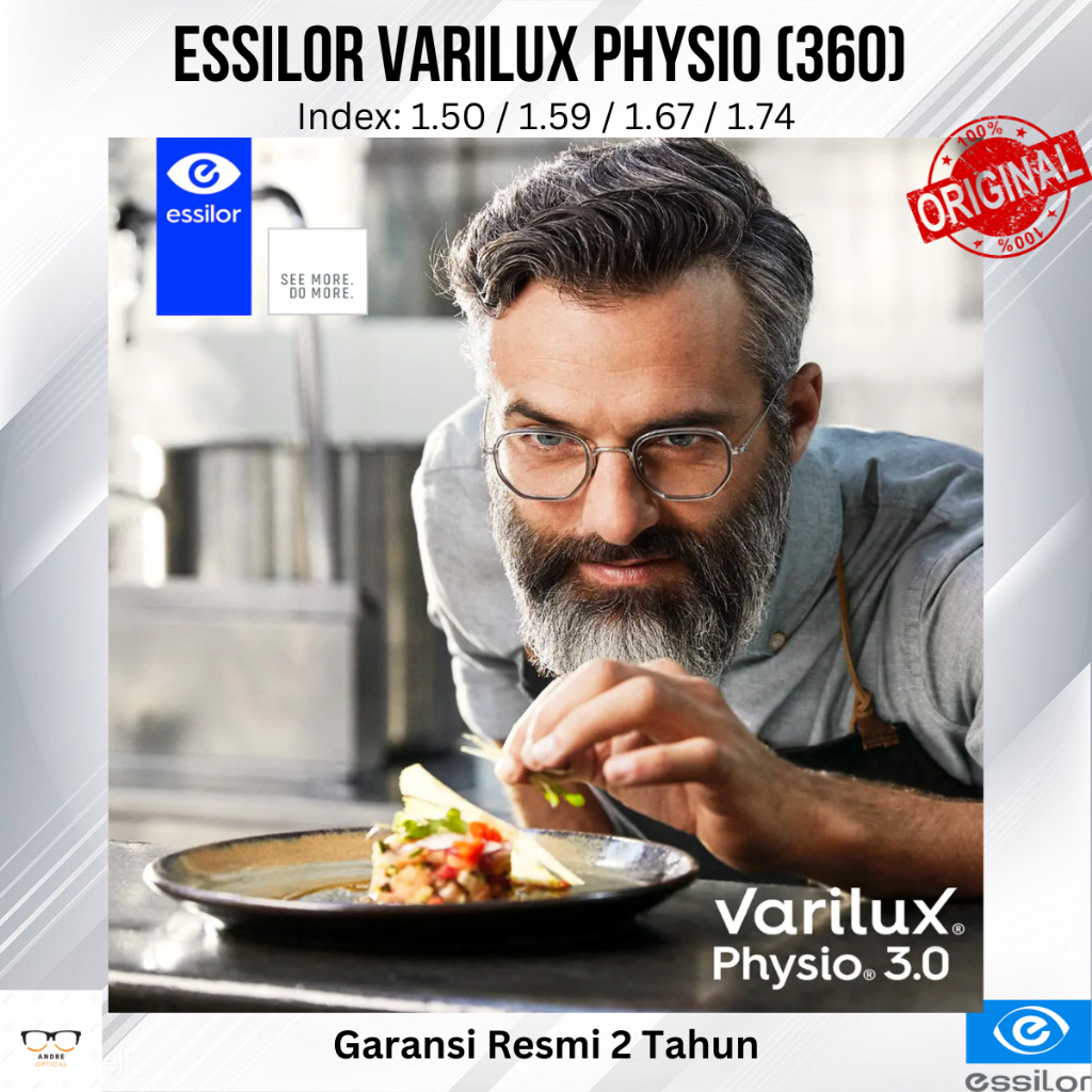 Lensa Kacamata Essilor Progresif Varilux Physio 3.0 (360)
