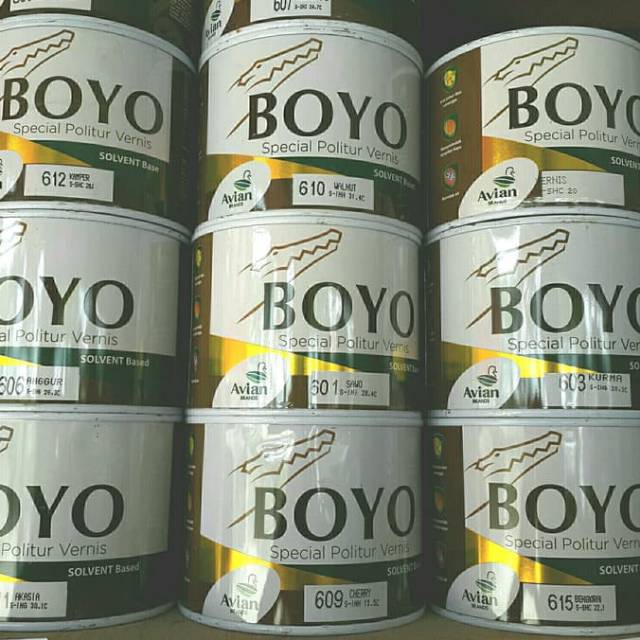 POLITUR VERNIS KAYU KUSEN PINTU 500 GRAM BOYO AVIAN / CLEAR PERNIS KAYU POLITUR KAYU PLISTUR KAYU