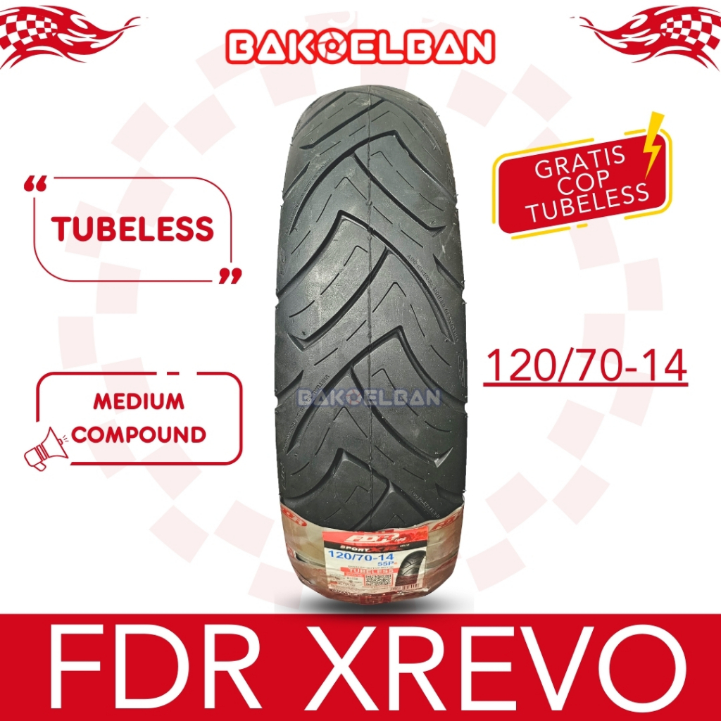 BAN MOTOR FDR XR EVO 120/70-14