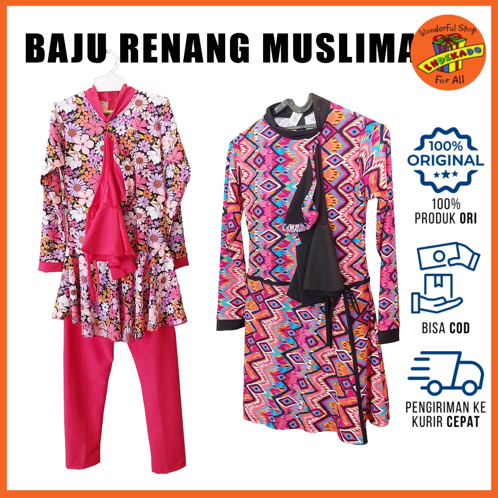 Setelan Baju Renang Muslim Anak - Baju Renang Muslim