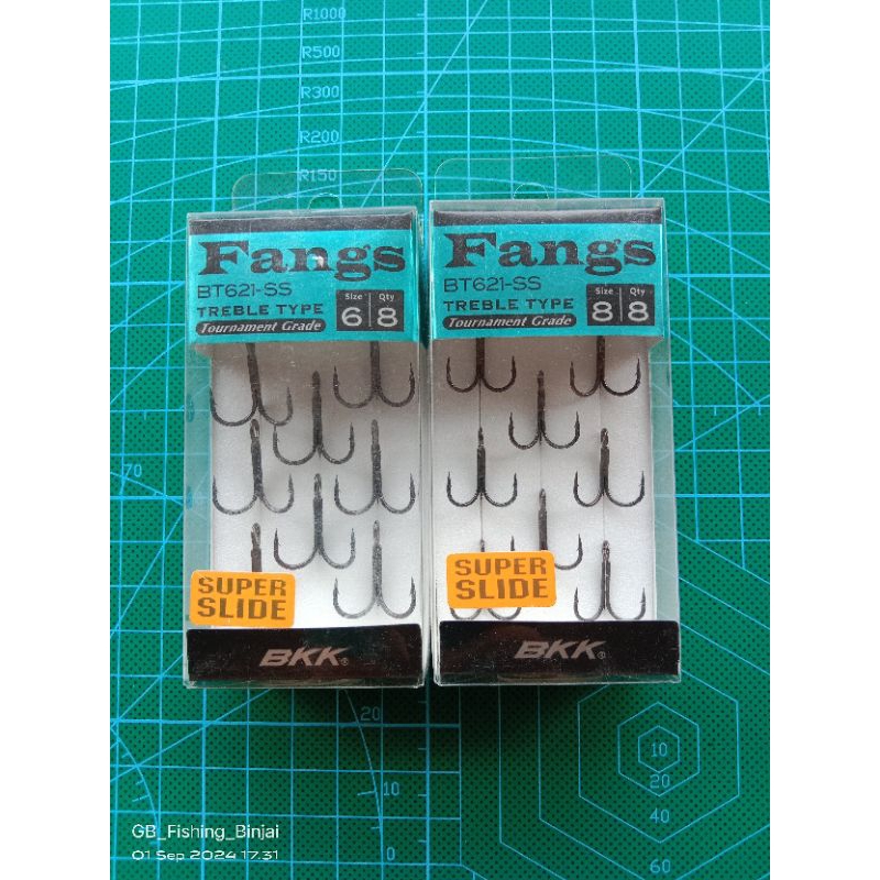 Treble hook BKK Fangs 621-SS