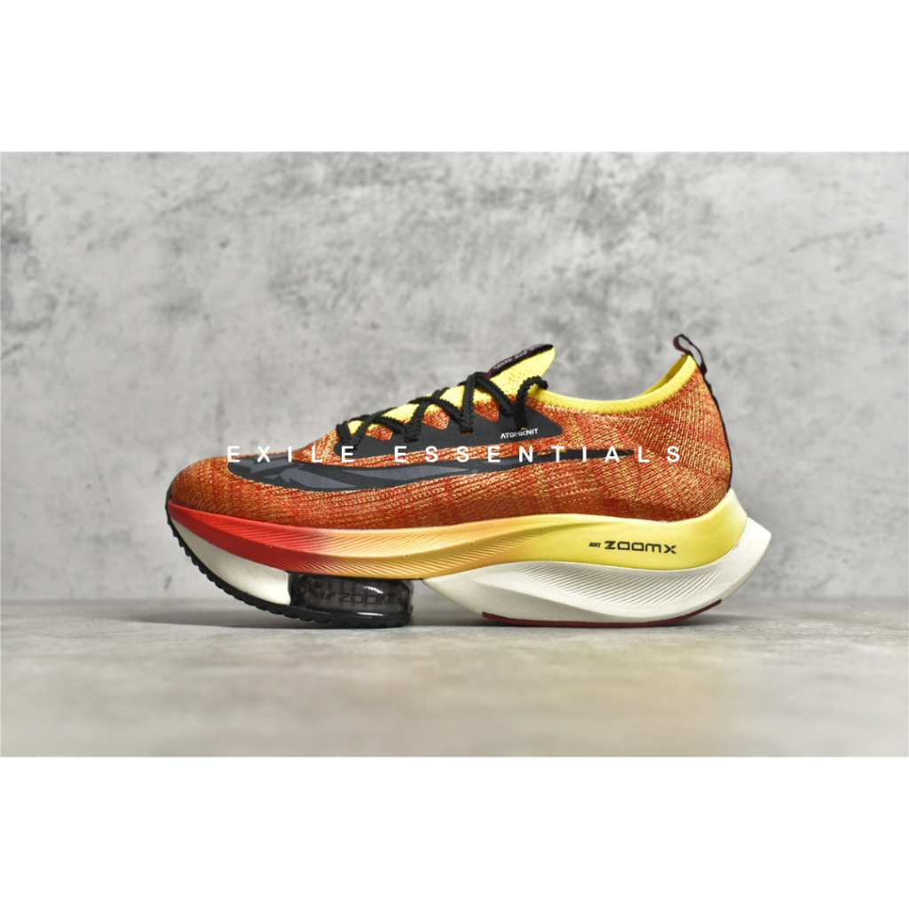 [READY STOCK SIZE 38.5] Nike Air Zoom Alphafly NEXT% Flyknit Ekiden Zoom Pack Tiger