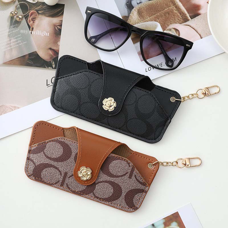 Kotak Tempat Kacamata Kacamata Case Portable Case Kacamata Aesthetic Kulit Softcase Kacamata Camelli