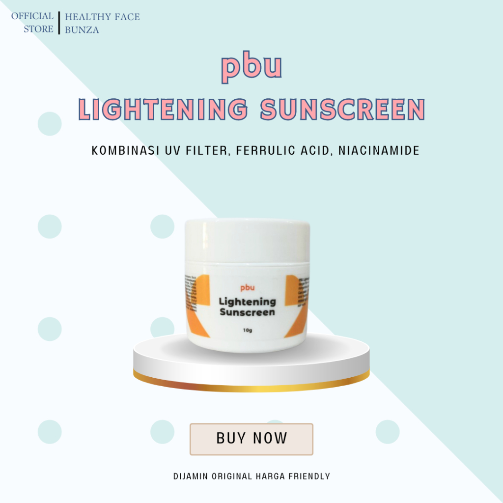 PBU LIGHTENING SUNSCREEN | 100% ORIGINAL
