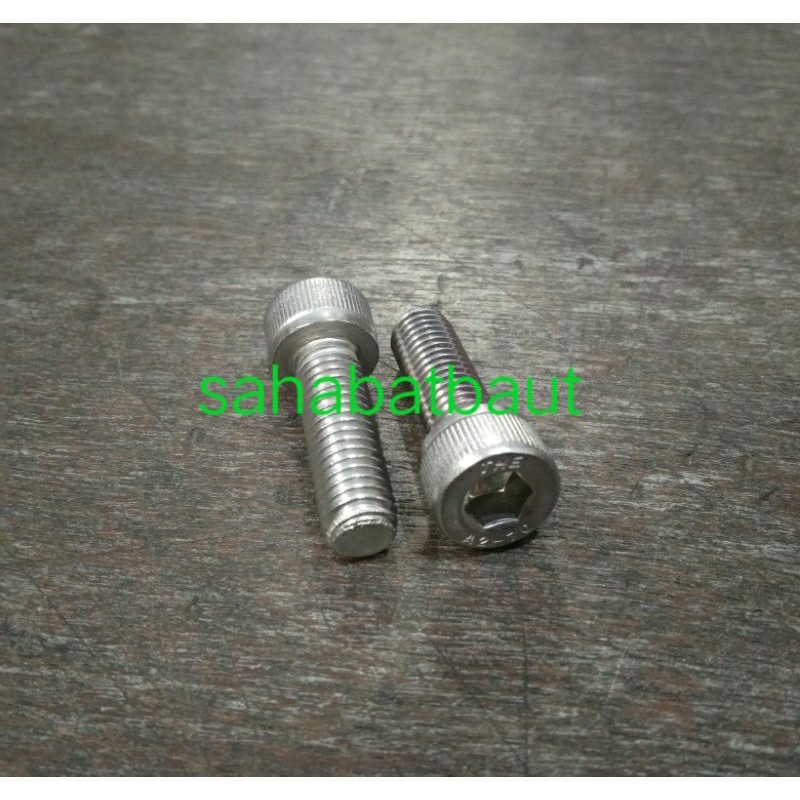 M14 x 30 x 40 x 50 x 60 x 70 baut L hex head socket screw stainless 304 M14x30 M14x40 M14x50 M14x60 