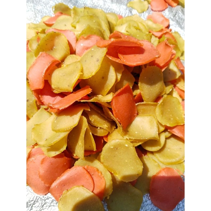 

krupuk mentah rasa ketumbar