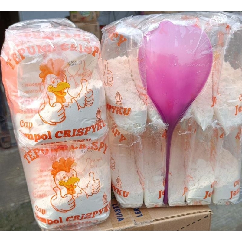 

1 ball Tepung crispy cap jempol free entong