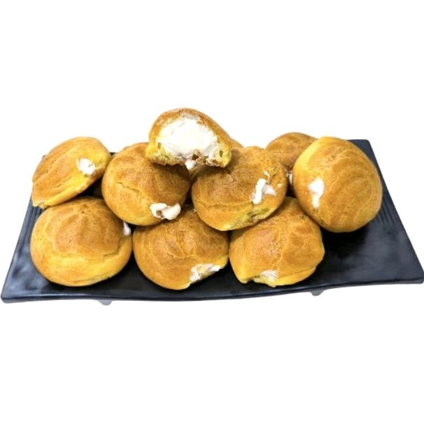 

Kue sus isi cream cheese / choux pastry / kue soes krim keju