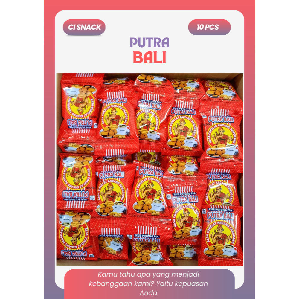 

Putra Bali Jajan Jadul Kue Potong Pia