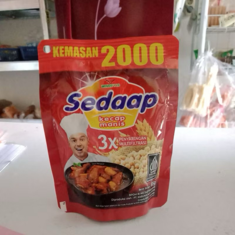 

Kecap Sedap Pouch Manis/Kedelai 2000