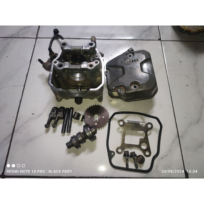 kop head Jupiter Z1 silinder head rumah noken head cop Jupiter Z1 pnp vega force lpsan