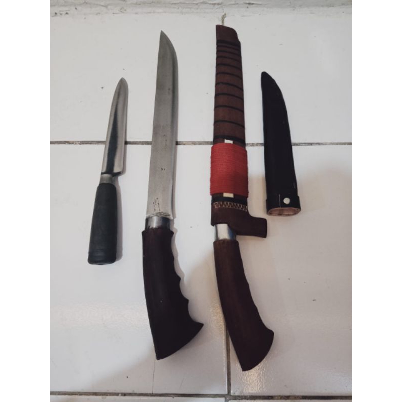 pisau sembelih asli khas Banten gratis pisau seset