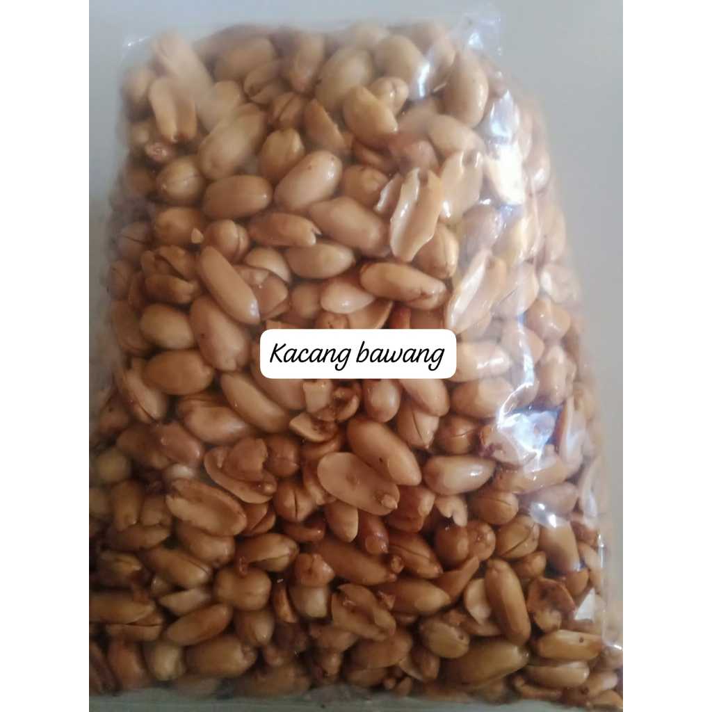 

COD promo kacang bawang goreng 1kg grts ongkir