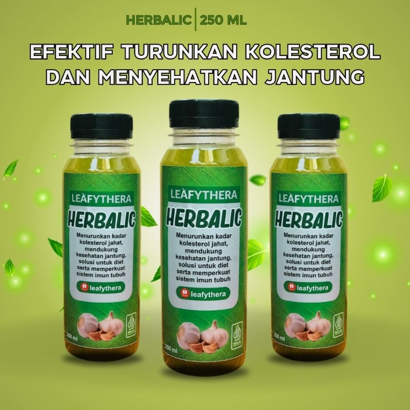 

Herbalic 250ml Efektif Menurunkan Kolesterol dan Mendukung Kesehatan Jantung