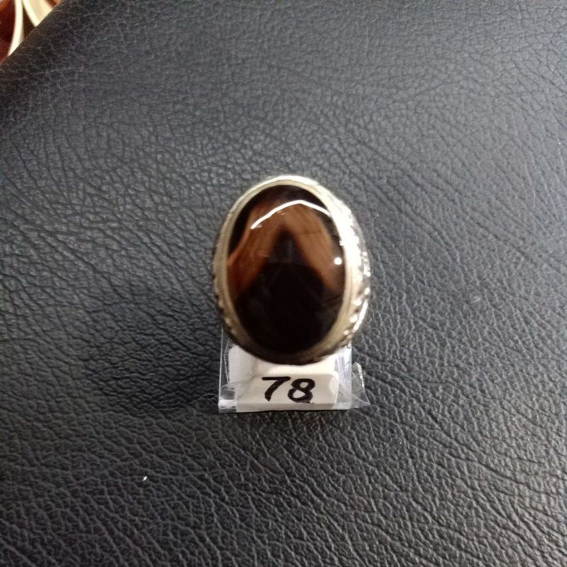 Batu akik junder yaman motif