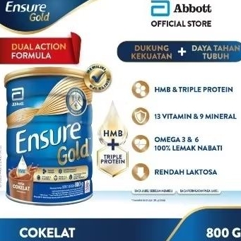 

ensure gold coklat 800g