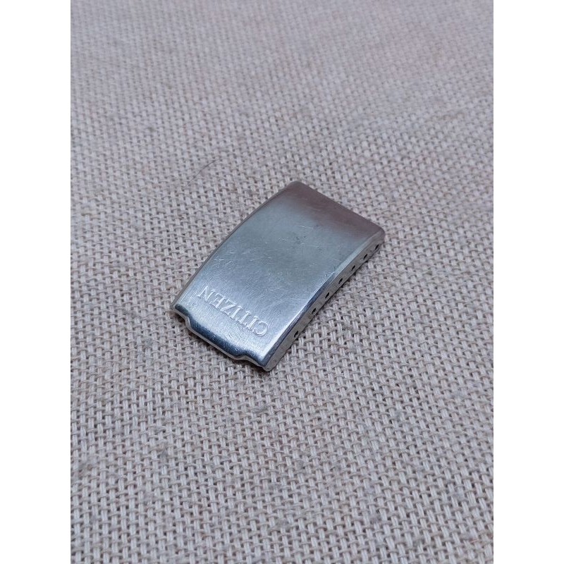 Citizen clasp buckle bracelet original kuncian rantai jam tangan antik ctz japan vintage stainless a